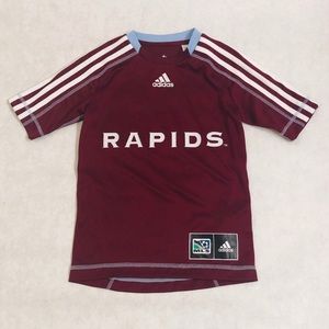 Colorado Rapids adidas MLS Jersey Youth Small